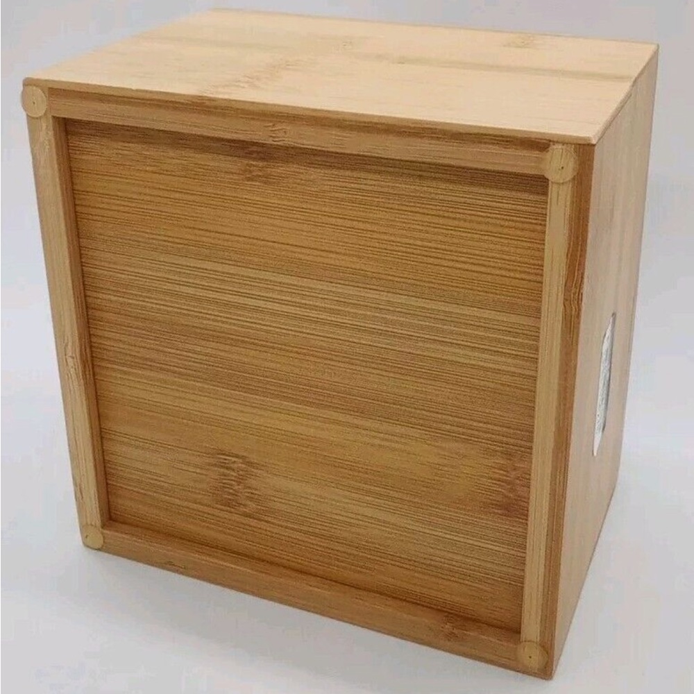NWT New Brightroom Bamboo Vanity Organizer Swivel - Picture 5 of 5